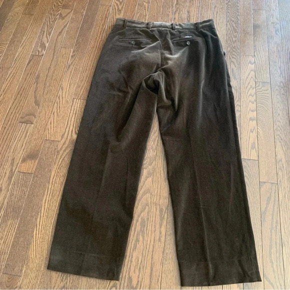 Paul & Shark Yachting Brown Tapered Leg Corduroy Cotton Trousers Size 34 USA - Picture 13 of 16